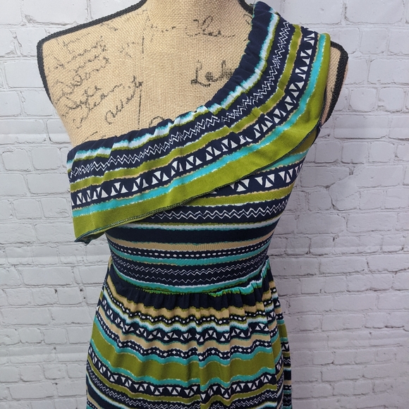 Rue 21 One Shoulder Mini Dress Small - Picture 3 of 7